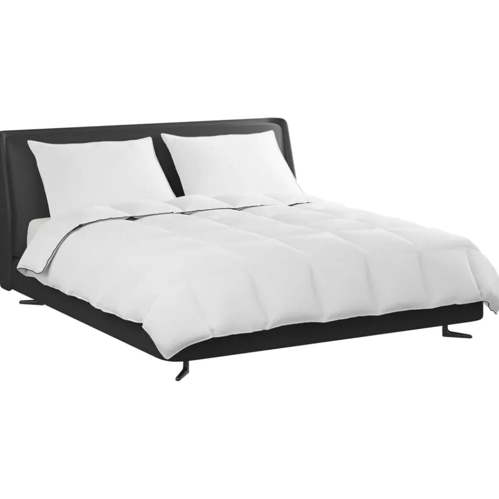 Linnengoed*vidaXL Winter Dekbed met kussen 3 pcs Wit Donsveertjes
