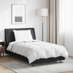 Linnengoed*vidaXL Winter Dekbed met kussen 2 pcs Wit Donsveertjes