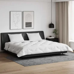 Winter Dekbed met kussen 3 pcs Wit Microvezel>vidaXL New