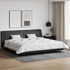 Winter Dekbed met kussen 3 pcs Wit Microvezel>vidaXL Best