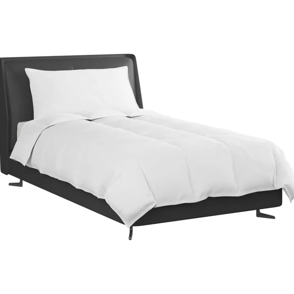 Winter Dekbed met kussen 2 pcs Wit Donsveertjes>vidaXL Sale