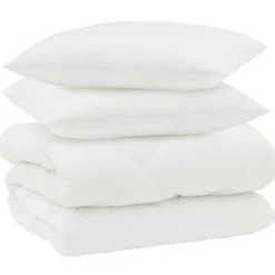 Winter Dekbed met kussen 3 pcs Wit Microvezel>vidaXL Hot