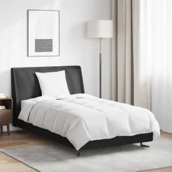Linnengoed*vidaXL Winter Dekbed met kussen 2 pcs Wit Donsveertjes