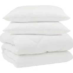 Winter Dekbed met kussen 3 pcs Wit Microvezel>vidaXL Best