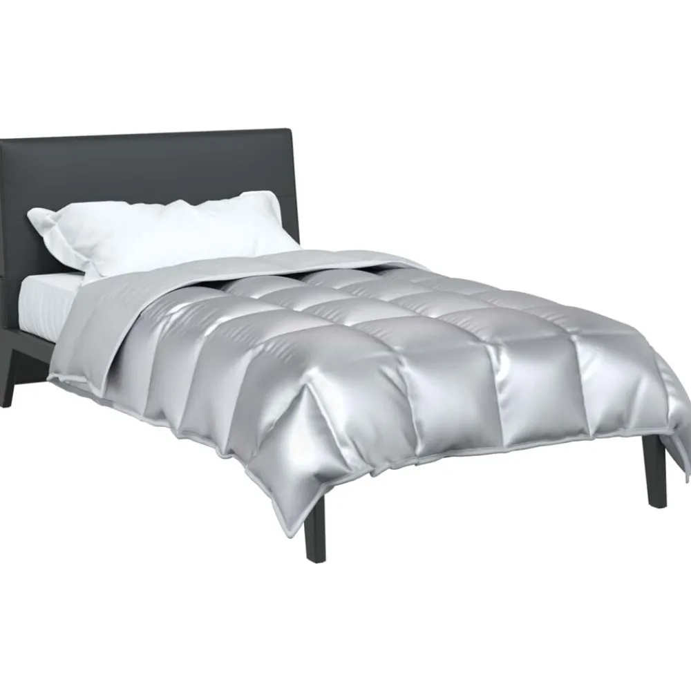 Winter Dekbed 135 x 200 cm Satijn en Microfiber>vidaXL Best
