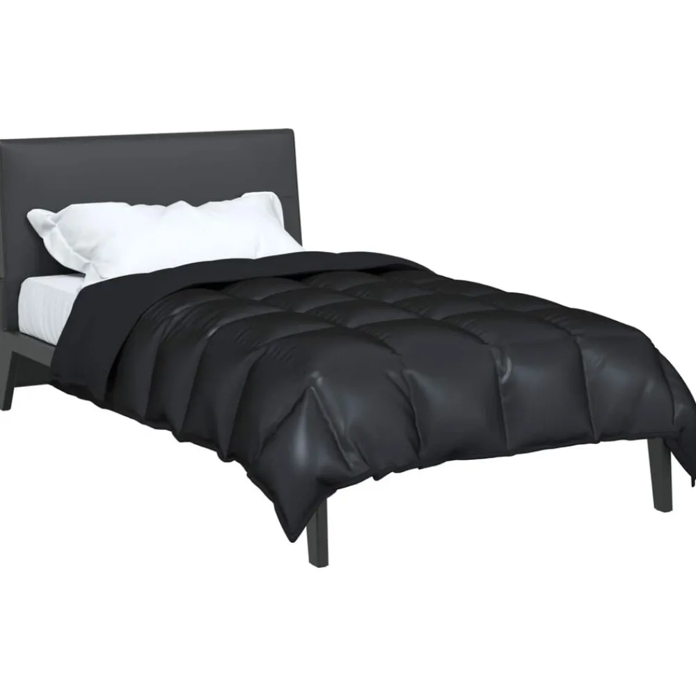 Winter Dekbed 135 x 200 cm Satijn en Microfiber>vidaXL Online