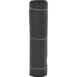 Worteldoek 0,5x10 m polypropeen zwart>vidaXL Outlet