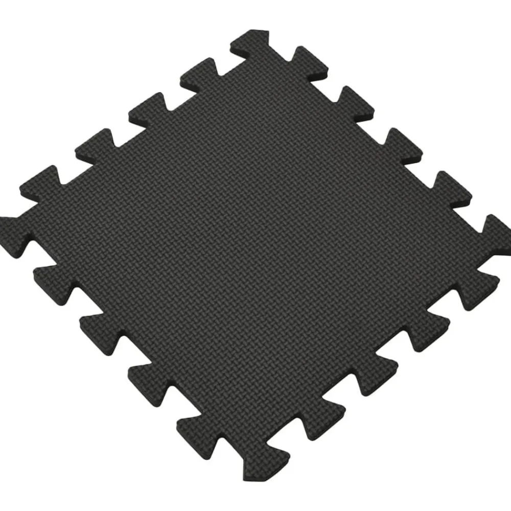 Fitness*vidaXL 54x Vloermatten 4,86 ㎡ EVA-schuim zwart