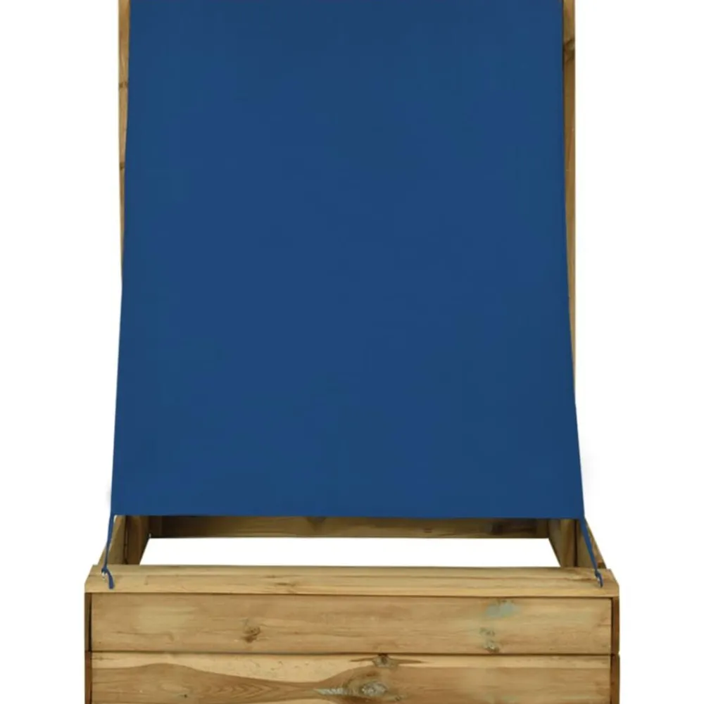 Zandbak met dak 160x100x133 cm geïmpregneerd grenenhout>vidaXL Best