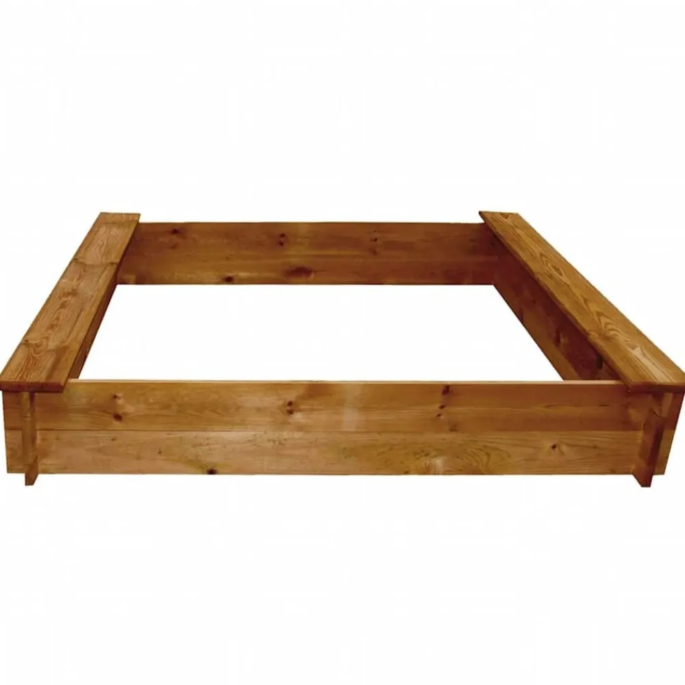 Zandbak vierkant hout>vidaXL Best