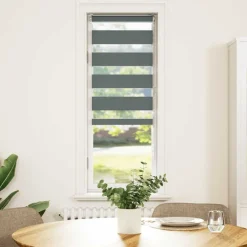 Zebra rolgordijn 40x100 cm stofbreedte 35,9 cm>vidaXL Sale
