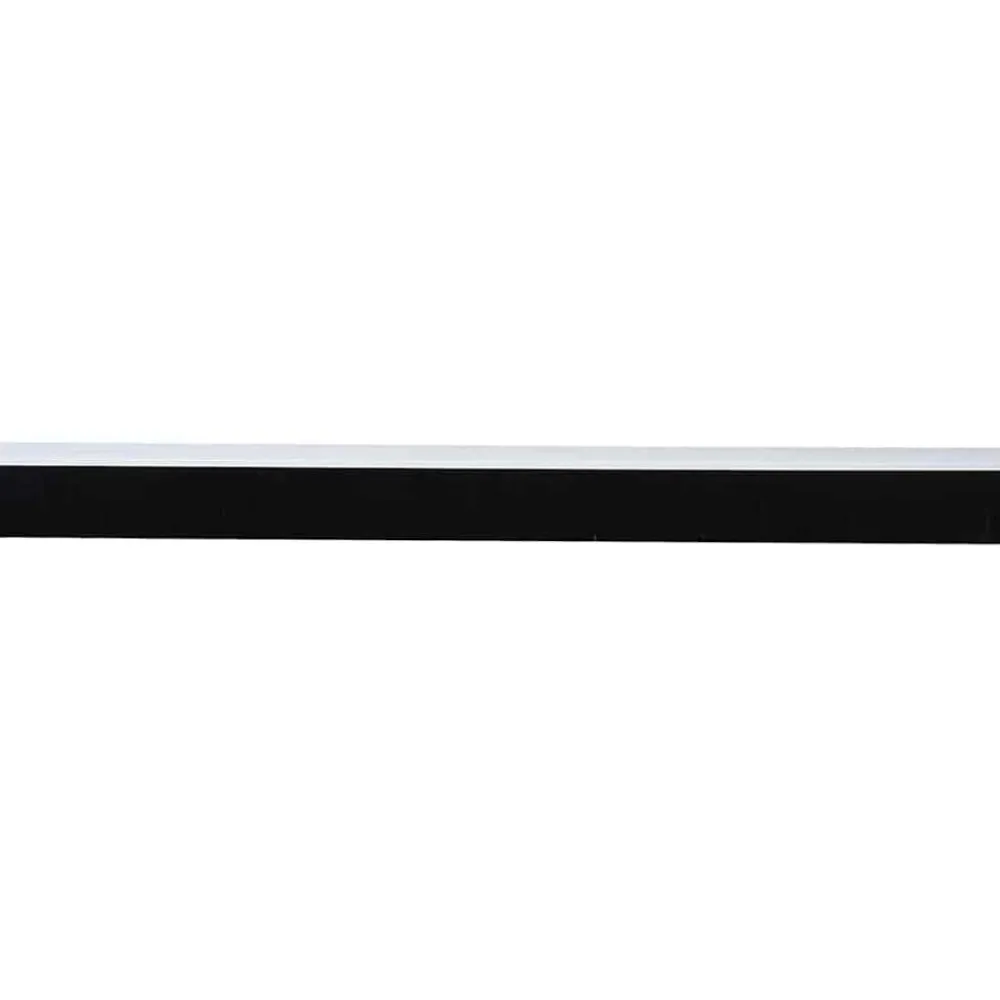 Bouwmaterialen*vidaXL Zelfklevende Deurborstels 2 pcs 100 cm Aluminium Legering Wit