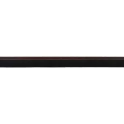 Bouwmaterialen*vidaXL Zelfklevende Deurborstels 2 pcs 100 cm Aluminium Legering Bruin