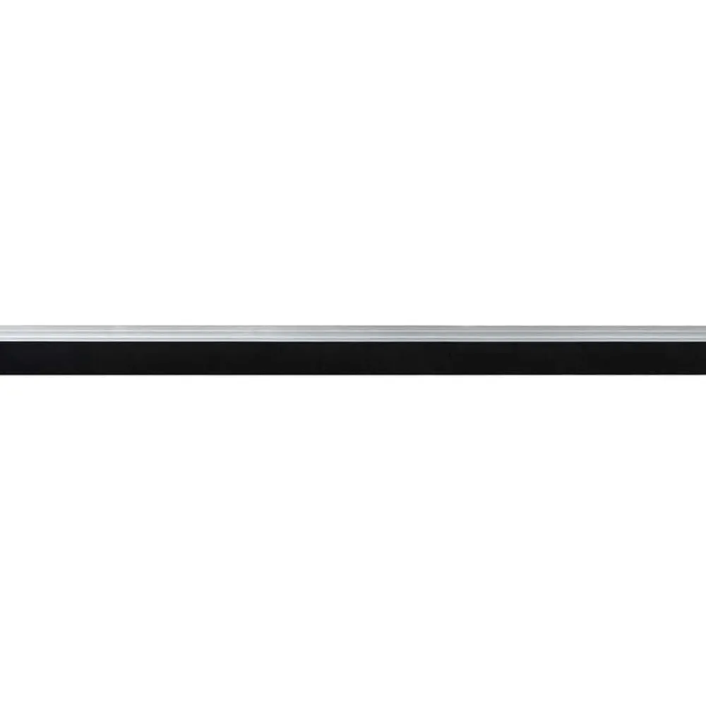 Bouwmaterialen*vidaXL Zelfklevende Deurborstels 2 pcs 100 cm Zilver