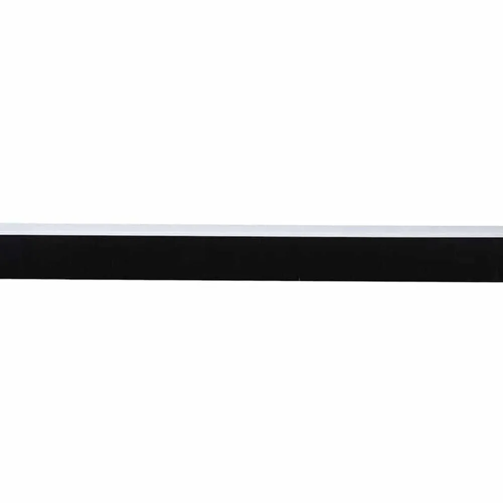 Bouwmaterialen*vidaXL Zelfklevende Deurborstels 2 pcs 100 cm Aluminium Legering Wit