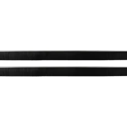 Bouwmaterialen*vidaXL Zelfklevende Deurborstels 2 pcs 100 cm Zilver
