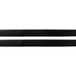 Bouwmaterialen*vidaXL Zelfklevende Deurborstels 2 pcs 100 cm Zilver