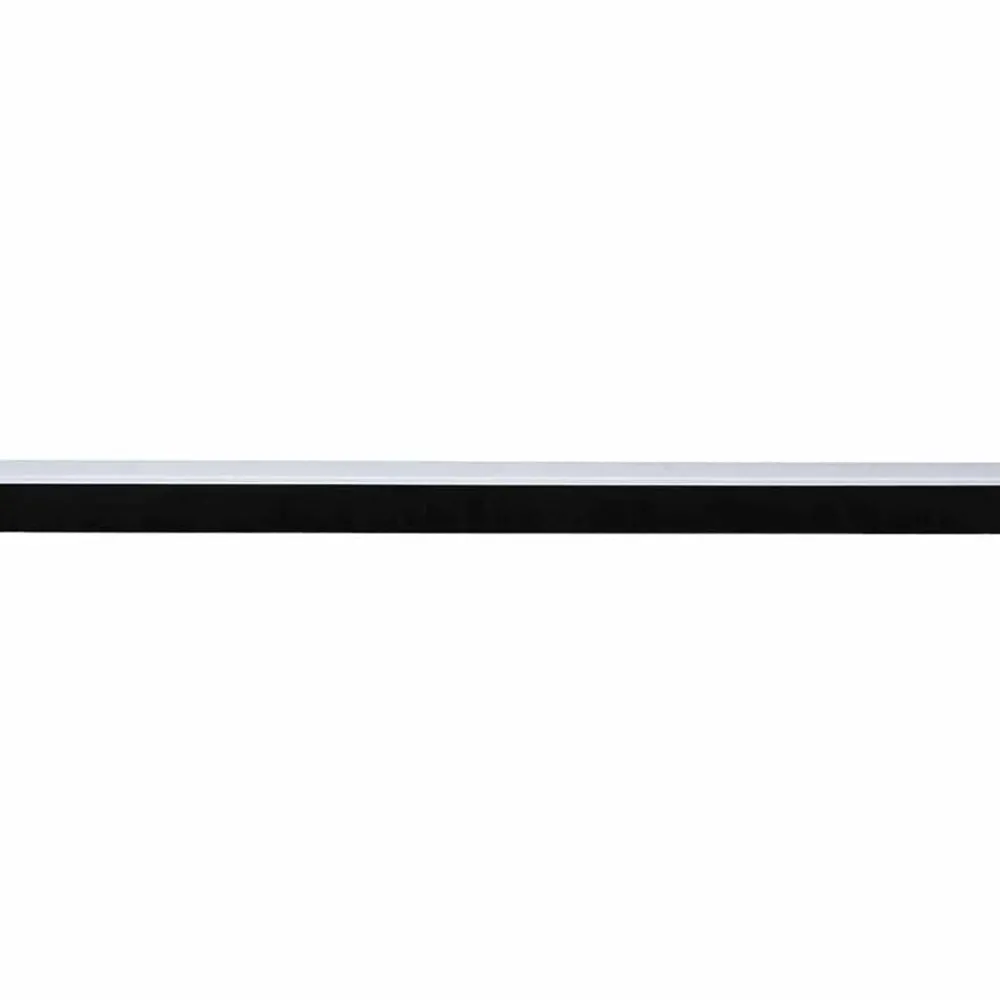 Zelfklevende Deurborstels 2 pcs 100 cm Aluminium Legering>vidaXL New