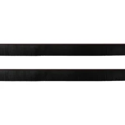 Bouwmaterialen*vidaXL Zelfklevende Deurborstels 2 pcs 100 cm Aluminium Legering Bruin