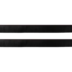 Bouwmaterialen*vidaXL Zelfklevende Deurborstels 2 pcs 100 cm Aluminium Legering Bruin