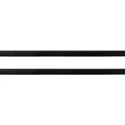 Bouwmaterialen*vidaXL Zelfklevende Deurborstels 2 pcs 100 cm Aluminium Legering Bruin