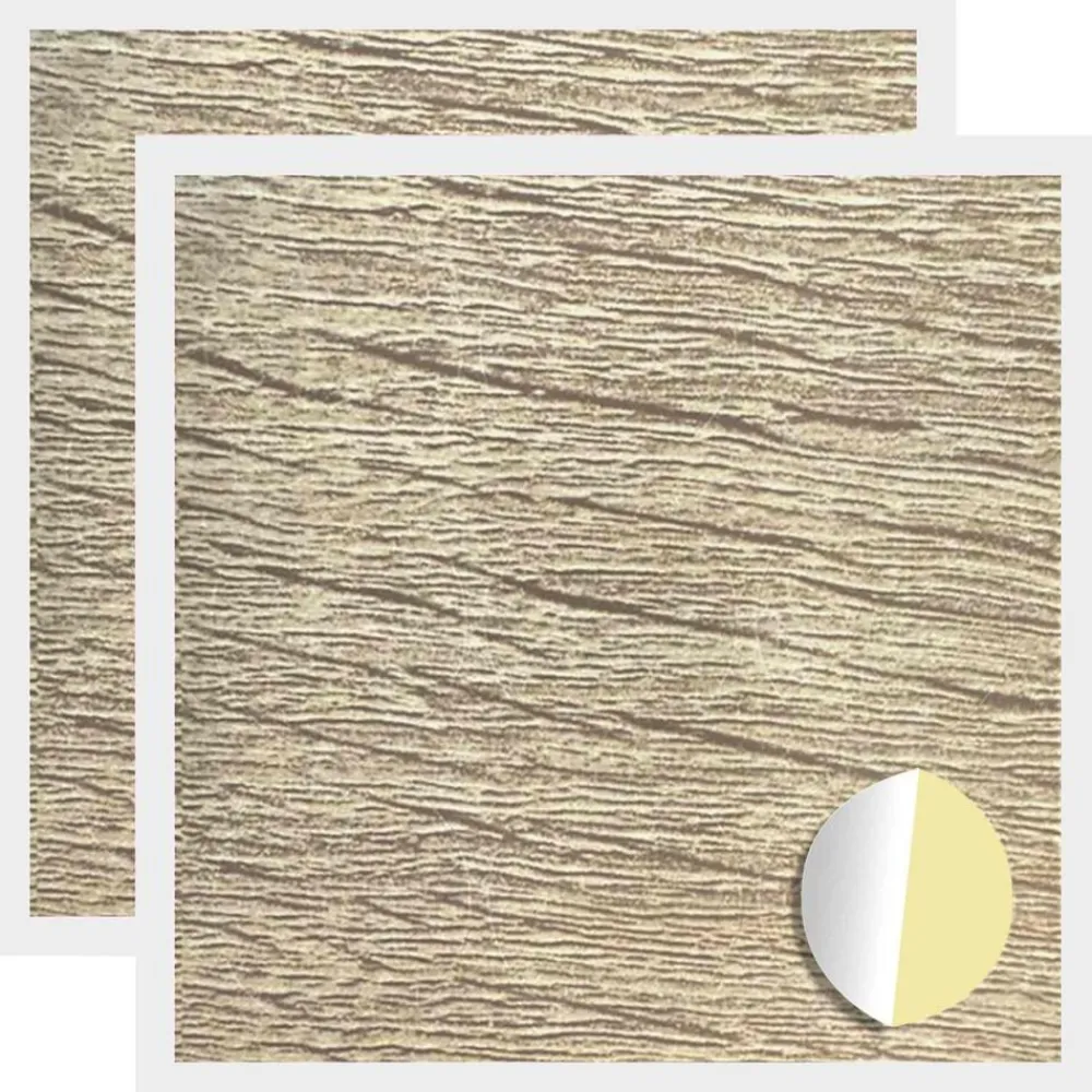 Bouwbeslag*vidaXL Zelfklevende Schroefhoes 2 pcs Ø 20 x 0,5 mm Sonoma eiken