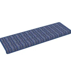 Huishoudelijke Benodigdheden*vidaXL Zelfklevende Trapmatten Gestreept 15 pcs 65 x 21 x 4 cm Blauw