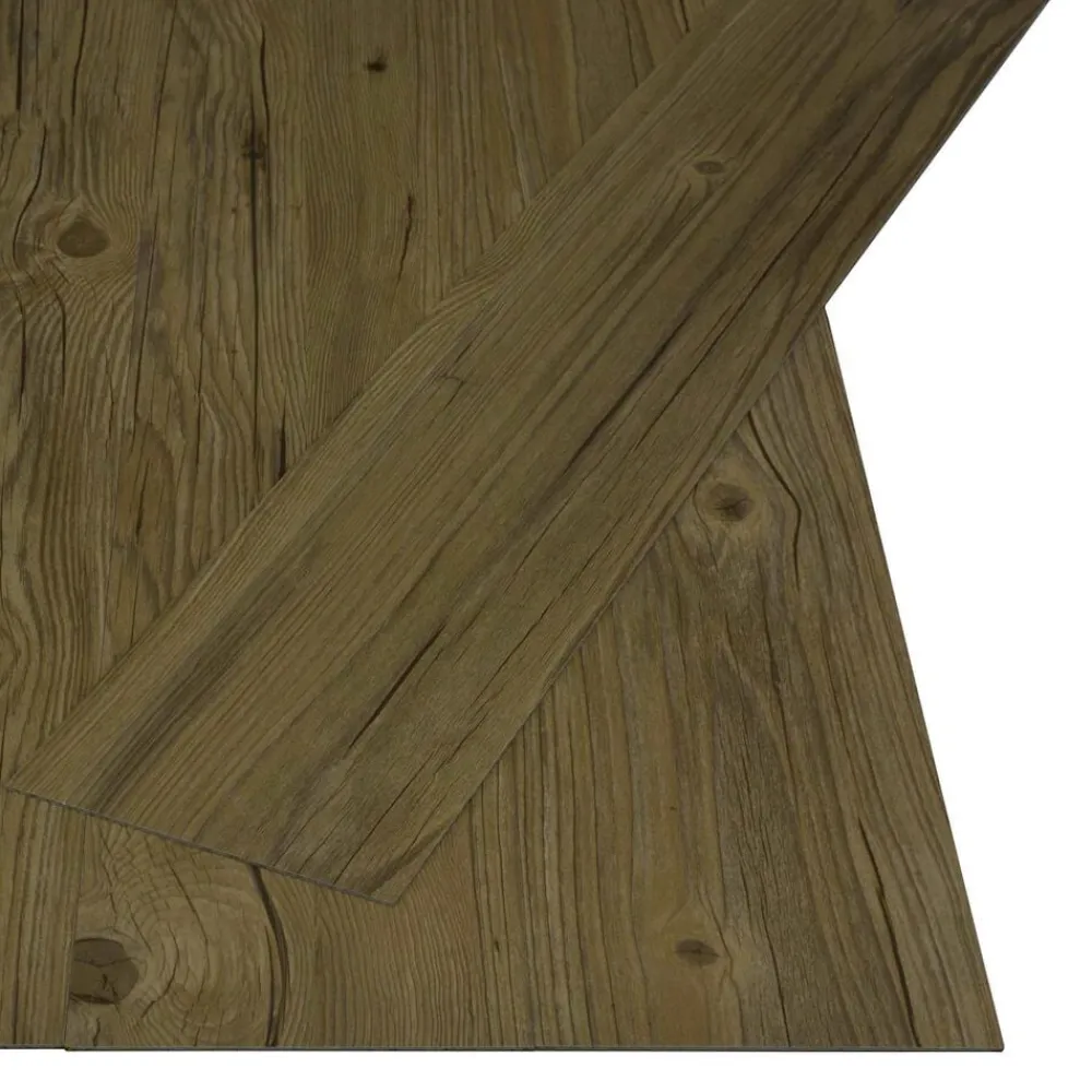 Zelfklevende Vloerplank Natuur 32 pcs 4,46 m² PVC>vidaXL New