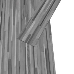 Bouwmaterialen*vidaXL Zelfklevende Vloerplank 32 pcs 4,46 m² PVC Gestreept Grijs