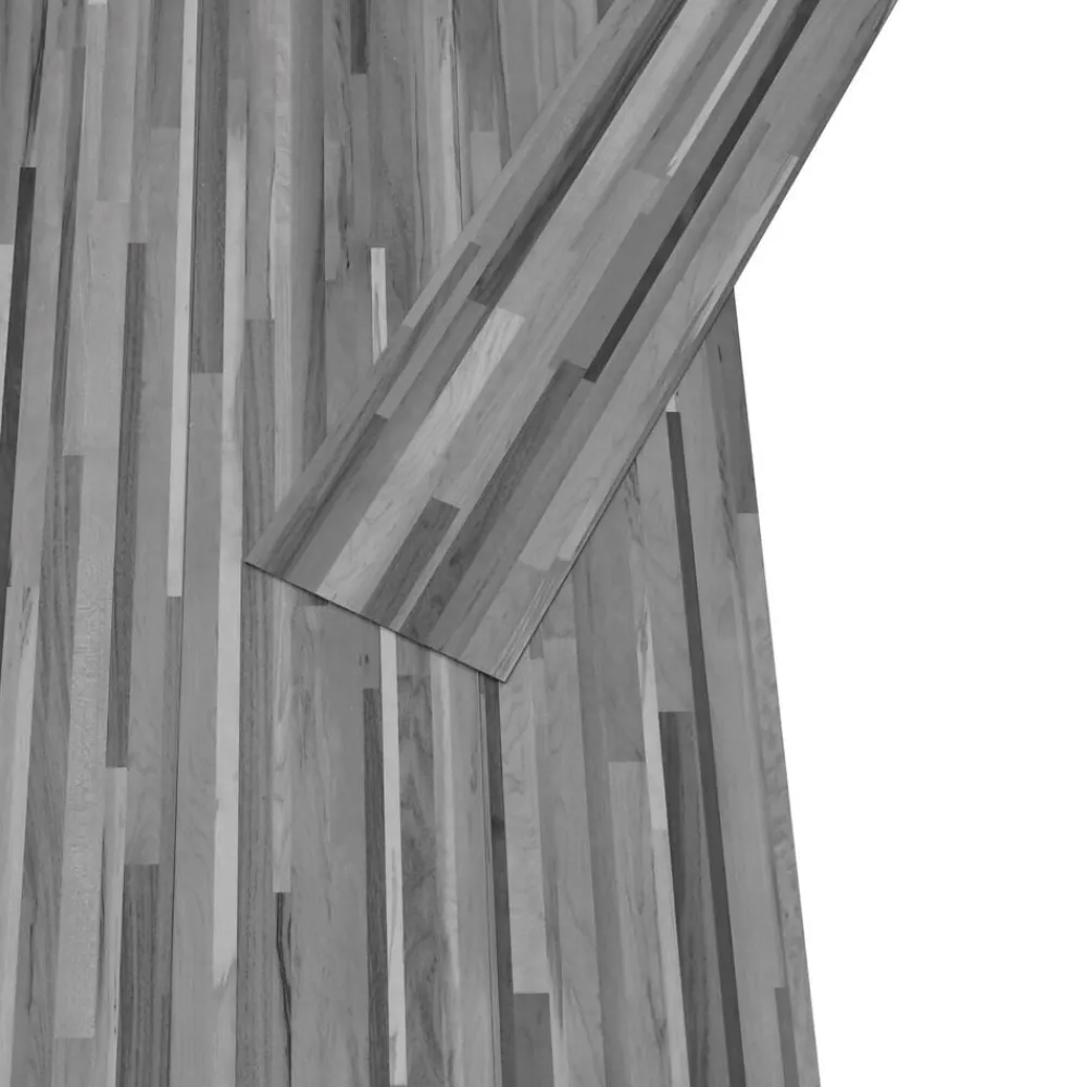 Bouwmaterialen*vidaXL Zelfklevende Vloerplank 32 pcs 4,46 m² PVC Gestreept Grijs
