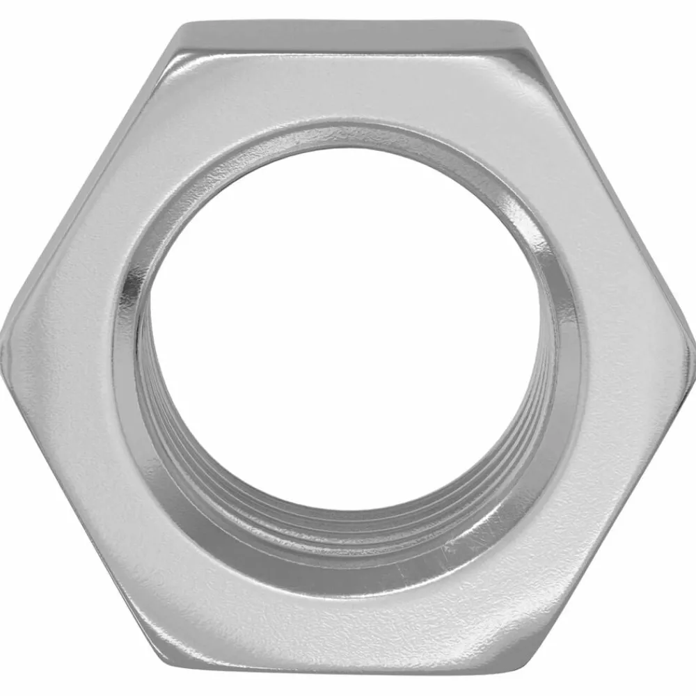 Zeshoekige Moer 2 pcs Zilver M6 Metaal>vidaXL Outlet
