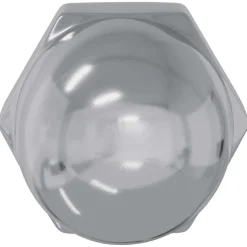 Bouwbeslag*vidaXL Zeskantige eikelnuts 2 pcs Zilver m8 Metaal