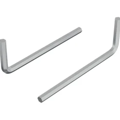 Zeskantsleutel 2 pcs Zilver 32 x 86 mm Staal>vidaXL Discount