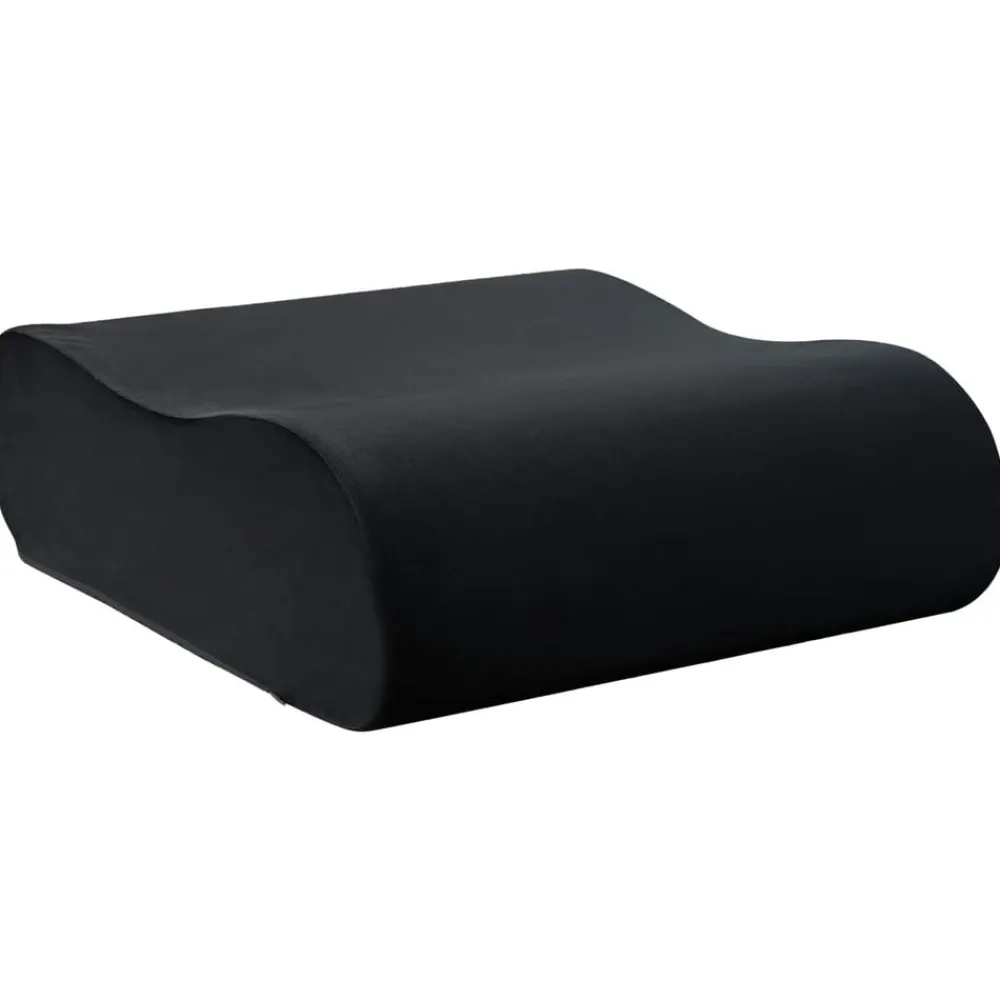 Linnengoed*vidaXL Zitkussen Effen 40 x 40 x 13 cm PU Schuim Zwart