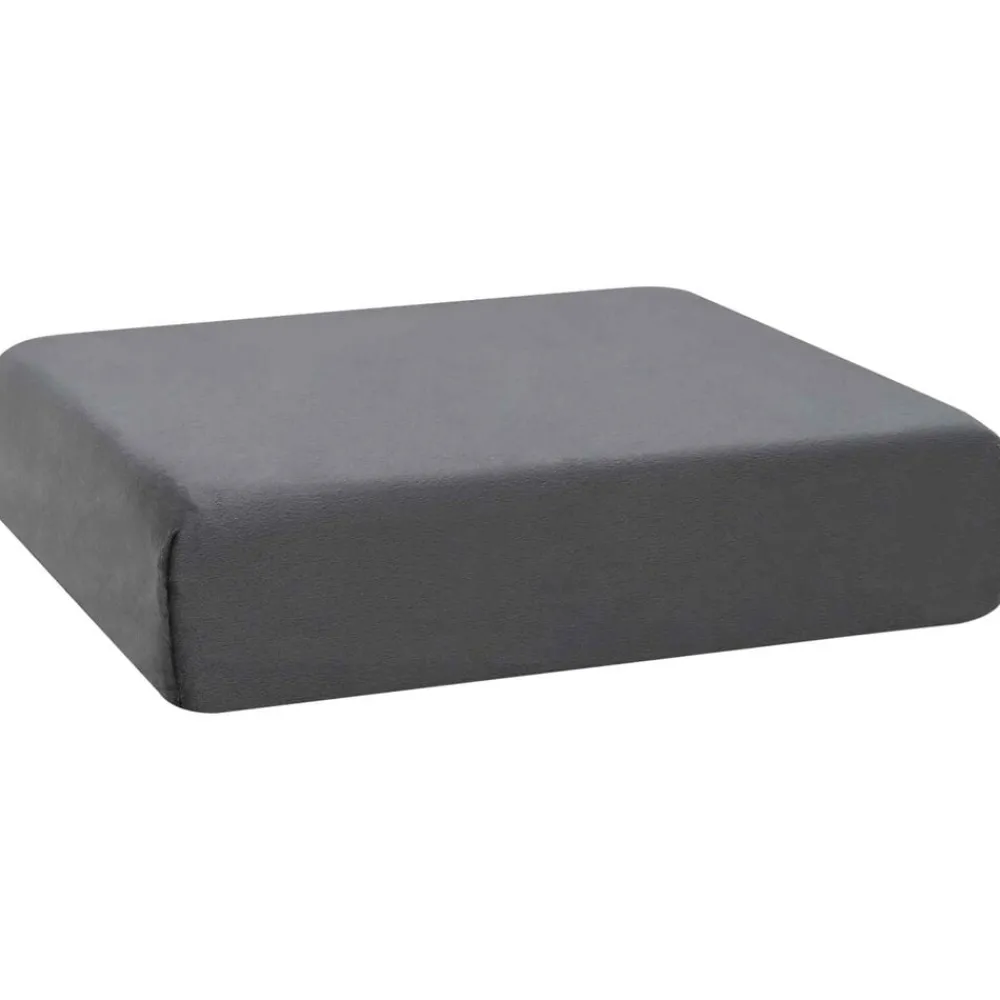 Linnengoed*vidaXL Zitkussen 40 x 40 x 10 cm PU Schuim Grijs