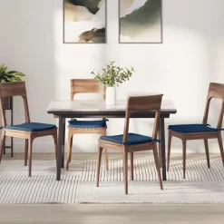 Zitkussens 4 pcs 40 x 40 x 3 cm Stof>vidaXL Online