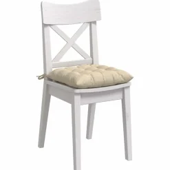 Zitkussens 4 pcs Crème 40 x 40 x 6 cm Stof><noscript><img width=