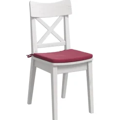 Zitkussens 4 pcs Wijnrood 40 x 40 x 3 cm Fluweel><noscript><img width=