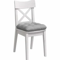 Zitkussens 4 pcs Wolkengrijs 40 x 40 x 12 cm Stof><noscript><img width=