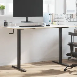 Zit-sta bureauframe (94-135)x60x(70-114) cm staal><noscript><img width=