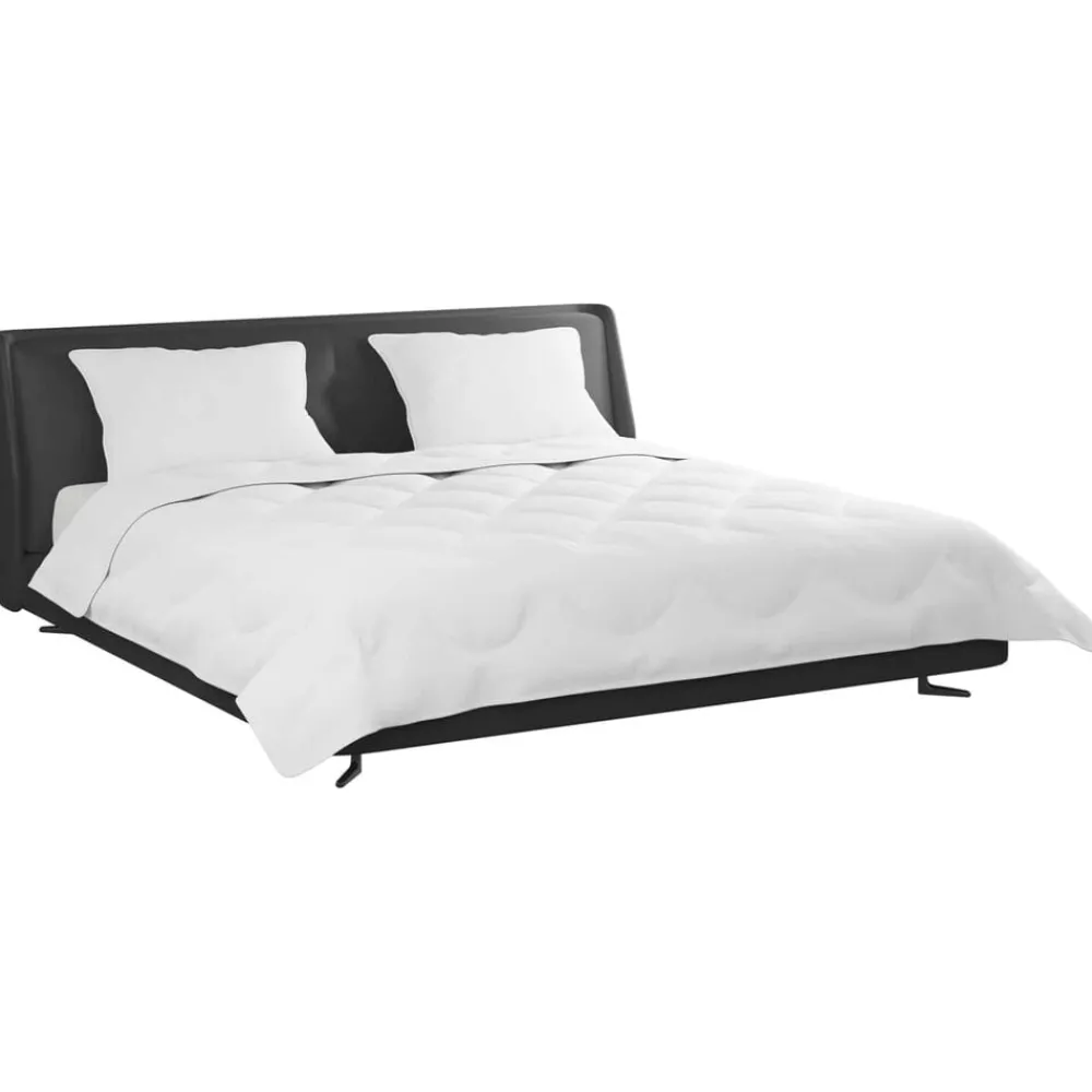 Linnengoed*vidaXL Zomer Dekbed met kussen 3 pcs Wit Microfibre