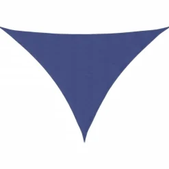 Tuin & Gazon*vidaXL Zonnescherm driehoekig 2,5x2,5x3,5 m oxford stof Blauw