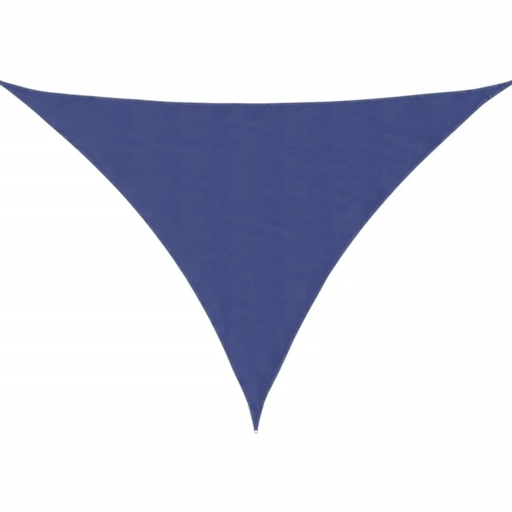 Tuin & Gazon*vidaXL Zonnescherm driehoekig 2,5x2,5x3,5 m oxford stof Blauw