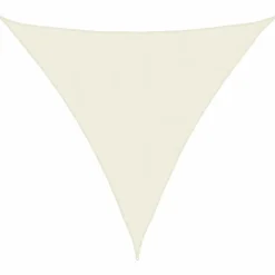 Tuin & Gazon*vidaXL Zonnescherm driehoekig 3,6x3,6x3,6 m oxford stof crèmewit Crème
