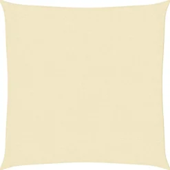 Tuin & Gazon*vidaXL Zonnescherm HDPE crème vierkant 3,6x3,6 m Crème