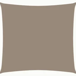 Tuin & Gazon*vidaXL Zonnescherm vierkant 2x2 m oxford stof Taupe