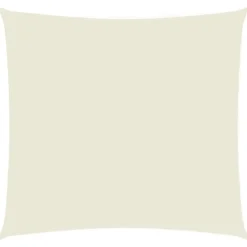 Tuin & Gazon*vidaXL Zonnescherm vierkant 3,6x3,6 m oxford stof crèmekleurig Crème