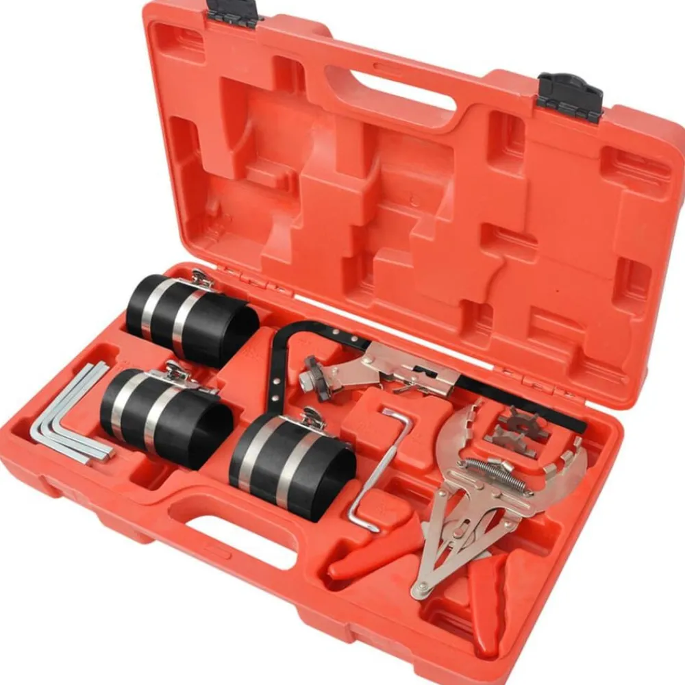 Garageuitrusting & Gereedschap*vidaXL Zuigerveer onderhoudsgereedschap set 11-delig
