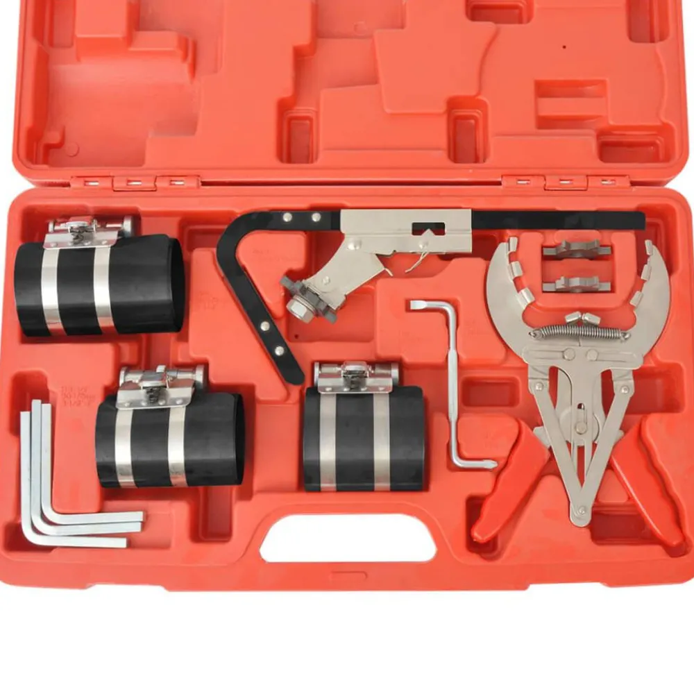 Garageuitrusting & Gereedschap*vidaXL Zuigerveer onderhoudsgereedschap set 11-delig