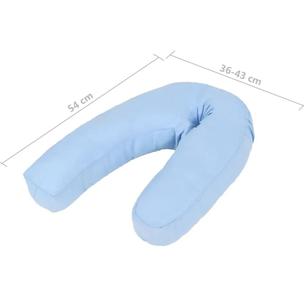 Zwangerschapskussen J-vormig 54x(36-43) cm>vidaXL New